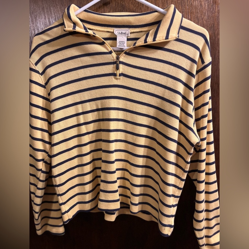 L.L. Bean quarter zip pullover